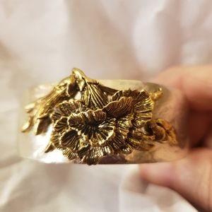 New Beaucoup Designs Jan/carnation cuff bracelet.